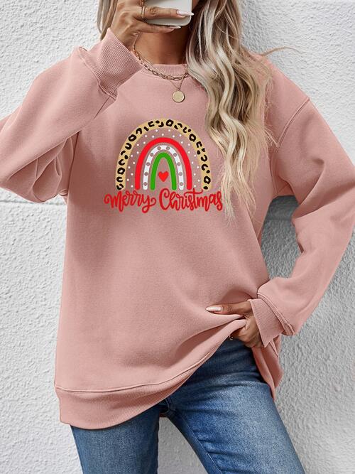 MERRY CHRISTMAS Graphic Sweatshirt